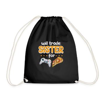 Frère - Sac de sport léger - noir - Devant