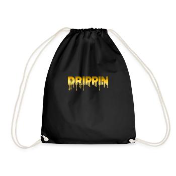 Hip Hop Rap Music Rapper Hiphop Gift - Drawstring Bag - black - Front