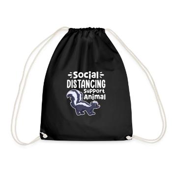 Mouffette - Sac de sport léger - noir - Devant