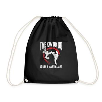 Taekwondo - Sac de sport léger - noir - Devant