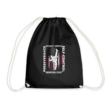 Taekwondo - Sac de sport léger - noir - Devant