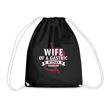 Conception de pontage gastrique et de pontage gastrique - Sac de sport léger - noir - Devant