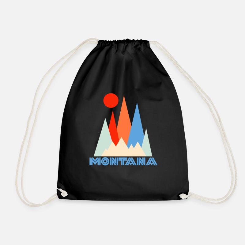 Montana - Turnbeutel - Schwarz