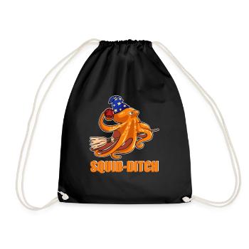Squid-Ditch Magic Halloween Treat Colorful Octopus - Turnbeutel - Schwarz - Vorne