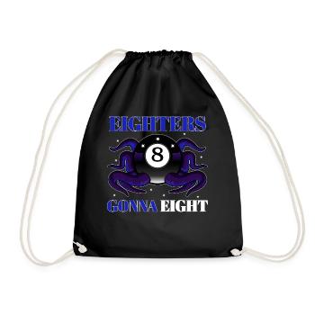 Eighters Gonna Eight Champion Squid - Turnbeutel - Schwarz - Vorne