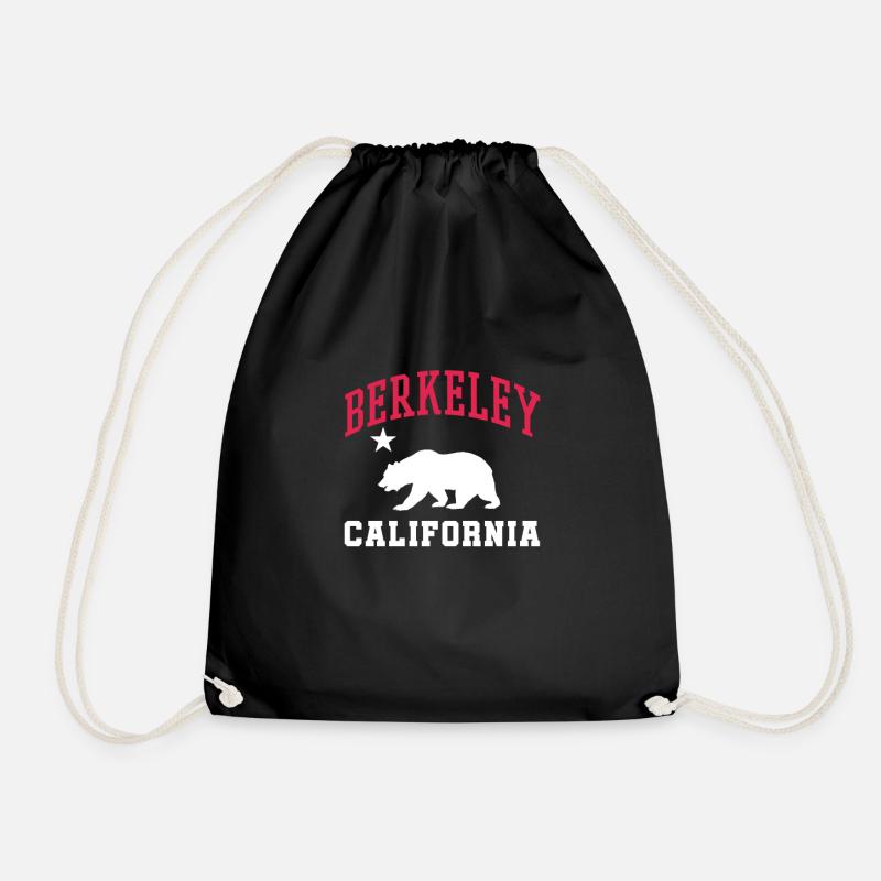 Berkeley - Drawstring Bag - black