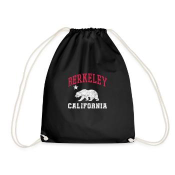 Berkeley Californie États-Unis Amérique Cadeau de Noël - Sac de sport léger - noir - Devant