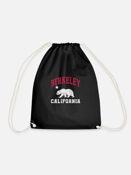 Berkeley Kalifornien USA Amerika Urlaub Geschenk - Turnbeutel - Schwarz