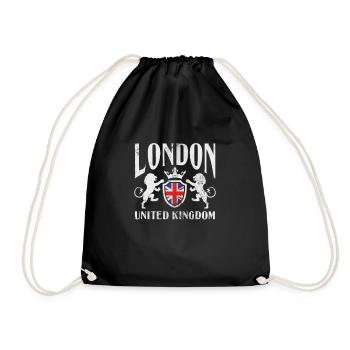 Londres - Sac de sport léger - noir - Devant