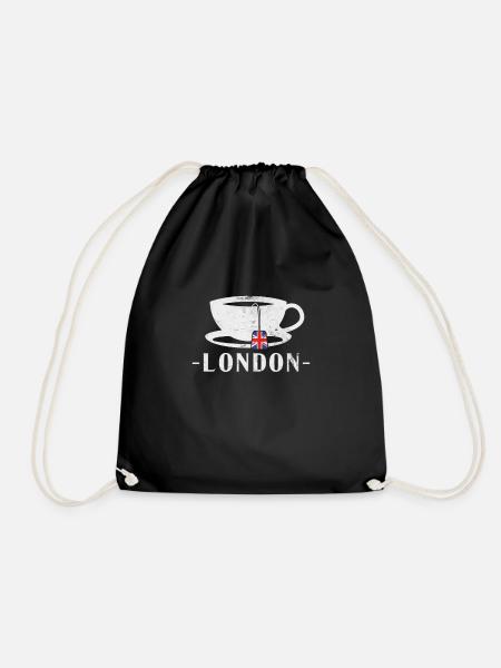 London - Turnbeutel - Schwarz