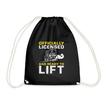 Caristes et caristes - Sac de sport léger - noir - Devant