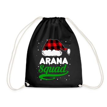 Arana Squad - Drawstring Bag - black - Front