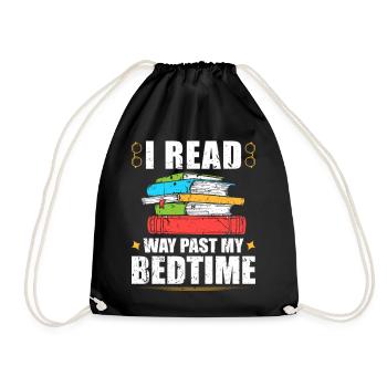 J’ai lu bien au-delà de mon amant de livre au coucher - Sac de sport léger - noir - Devant