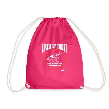 Berger allemand - Sac de sport léger - fuchsia - Devant
