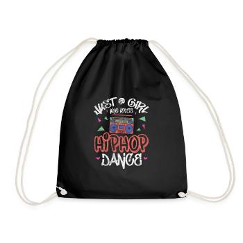 Hip-hop - Sac de sport léger - noir - Devant