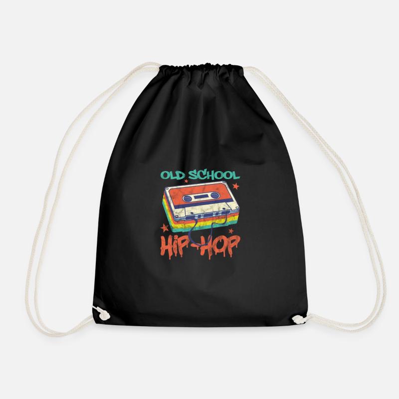 Hip Hop - Turnbeutel - Schwarz
