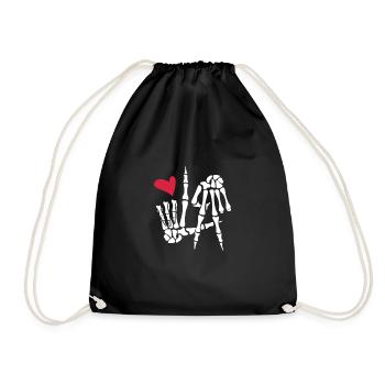 Los Angeles - Sac de sport léger - noir - Devant