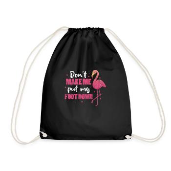 Flamant - Sac de sport léger - noir - Devant