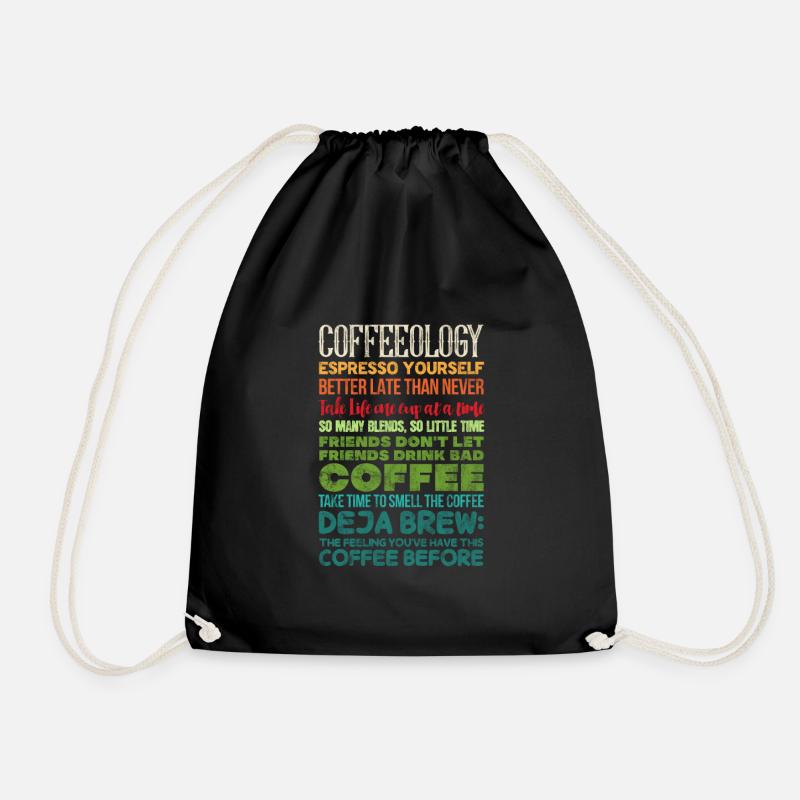 Kaffee - Turnbeutel - Schwarz