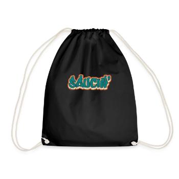 Hip Hop - Drawstring Bag - black - Front