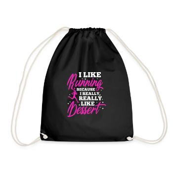 Courir - Sac de sport léger - noir - Devant