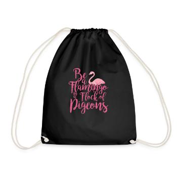 Flamant - Sac de sport léger - noir - Devant