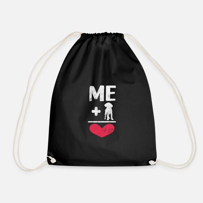 Labrador - Drawstring Bag - black