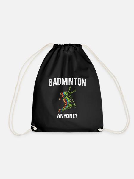 Badminton - Turnbeutel - Schwarz