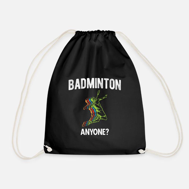 Badminton - Turnbeutel - Schwarz