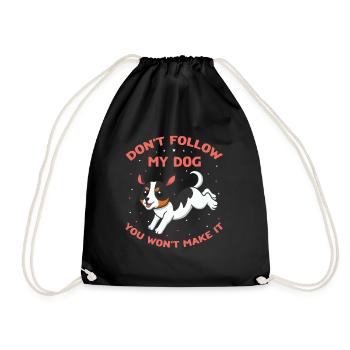 Sports nautiques pour chiens et sports nautiques pour chiens - Sac de sport léger - noir - Devant