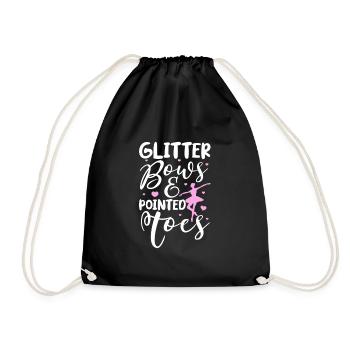 Ballet Ballerine Ballet Danseuse Danse Cadeau - Sac de sport léger - noir - Devant