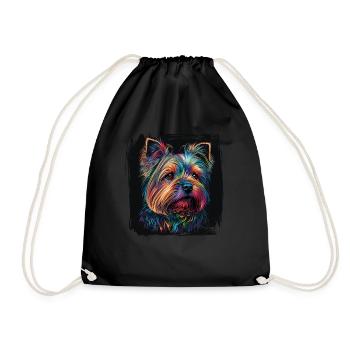Dog Saying Yorkshire Terrier Design - Sac de sport léger - noir - Devant