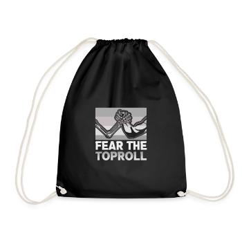 Arm Wrestler Design Armdrücken Arm Wrestling - Sac de sport léger - noir - Devant