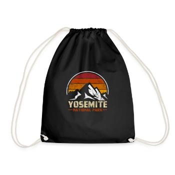 Parc national de Yosemite États-Unis Californie Cadeau - Sac de sport léger - noir - Devant