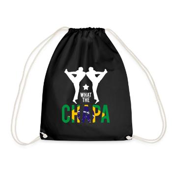 Dicton de danse afro-brésilienne pour la Capoeira - Sac de sport léger - noir - Devant