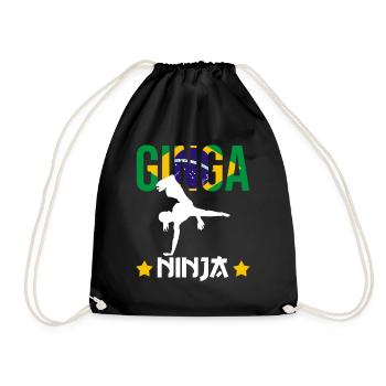 Capoeira Athletic pour la danse afro-brésilienne - Sac de sport léger - noir - Devant