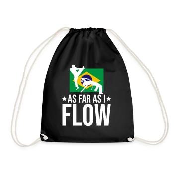 Capoeira for Mixed Martial Arts and Kickboxing - Drawstring Bag - black - Front