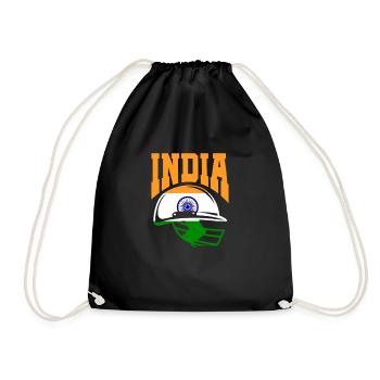 Cricket - Drawstring Bag - black - Front