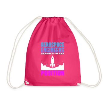 Ingénieur spatial Ingénieur aéronautique - Sac de sport léger - fuchsia - Devant
