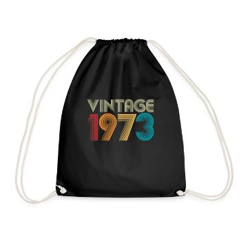 1973 - Turnbeutel - Schwarz - Vorne