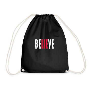 Atheist - Drawstring Bag - black - Front