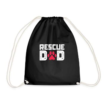 Animal Rescue - Drawstring Bag - black - Front