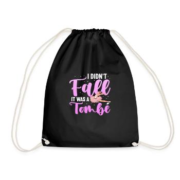 Ballet Ballerine Ballet Danseuse Danse Cadeau - Sac de sport léger - noir - Devant
