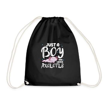Axolotl - Sac de sport léger - noir - Devant