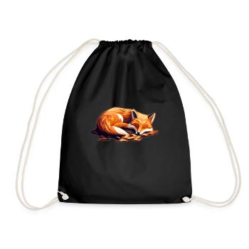 Fix et Foxi Fox disant chemise de couchage Câlin - Sac de sport léger - noir - Devant