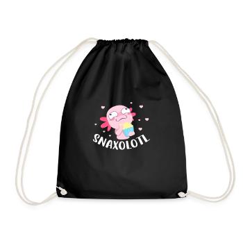 Axolotl - Sac de sport léger - noir - Devant