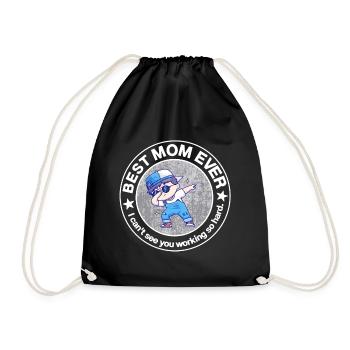Meilleure maman de tous les temps Allerbeste Mama - Sac de sport léger - noir - Devant