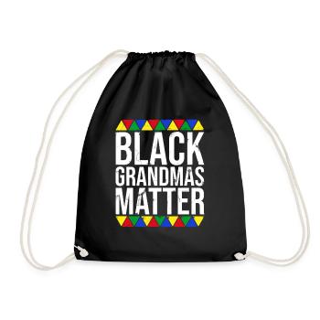 Black Grannies Matte Black Mois - Sac de sport léger - noir - Devant