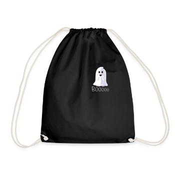 Joli costume fantôme d’Halloween - Sac de sport léger - noir - Devant