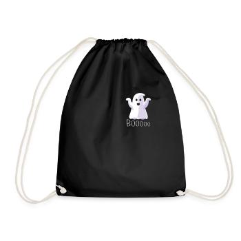 Joli costume fantôme d’Halloween - Sac de sport léger - noir - Devant